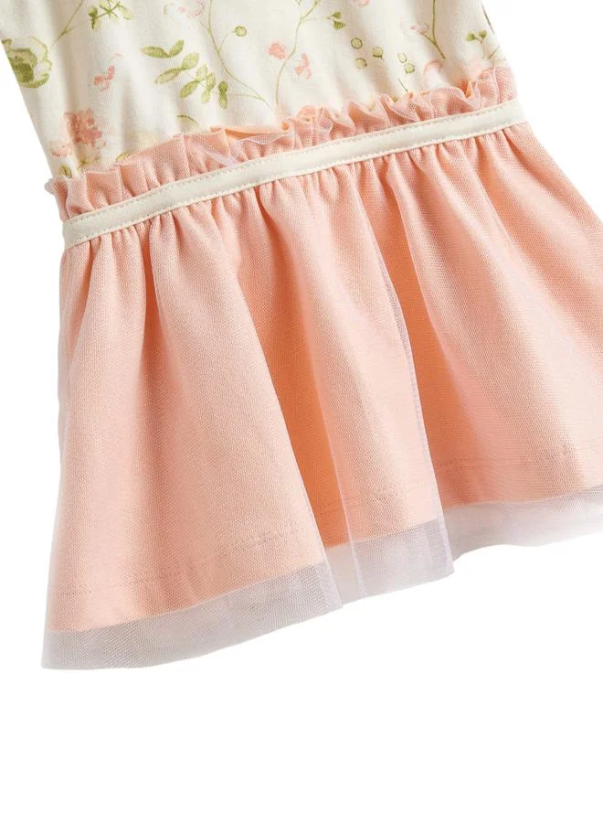 Dirkje Pack of 3 - Floral Print Cotton Top, Leggings and Headband